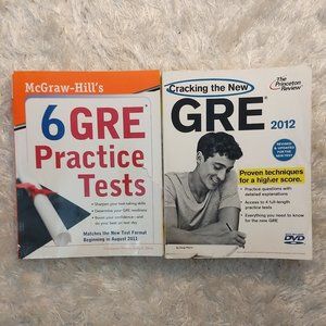 GRE Practice Exam Books McGraw Hill Princeton